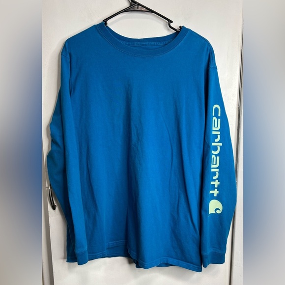 Carhartt Other - Carhartt Longsleeve Blue Tee